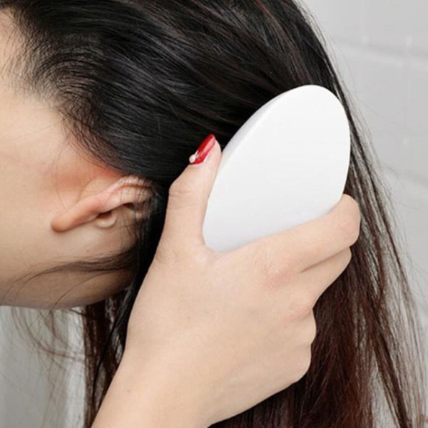 

1pc Plain Shampoo Brush, Grey