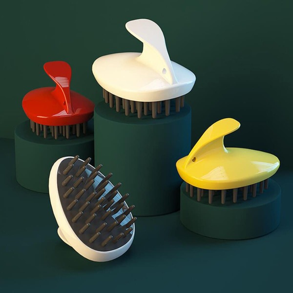 

1pc Random Color Shampoo Brush, Multicolor