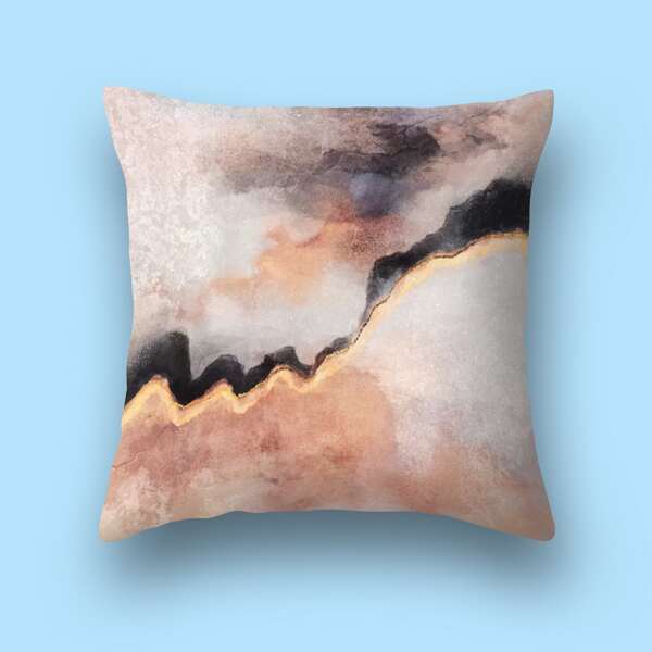 

Marble Pattern Cushion Cover Without Filler, Multicolor
