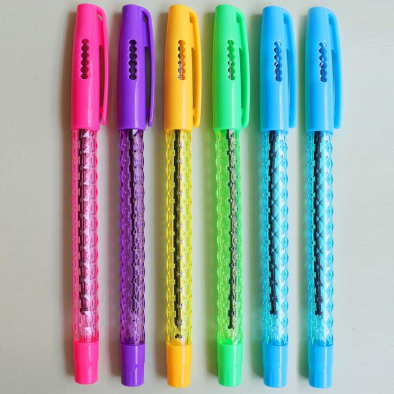 

6pcs Ballpoint Pen Set, Multicolor