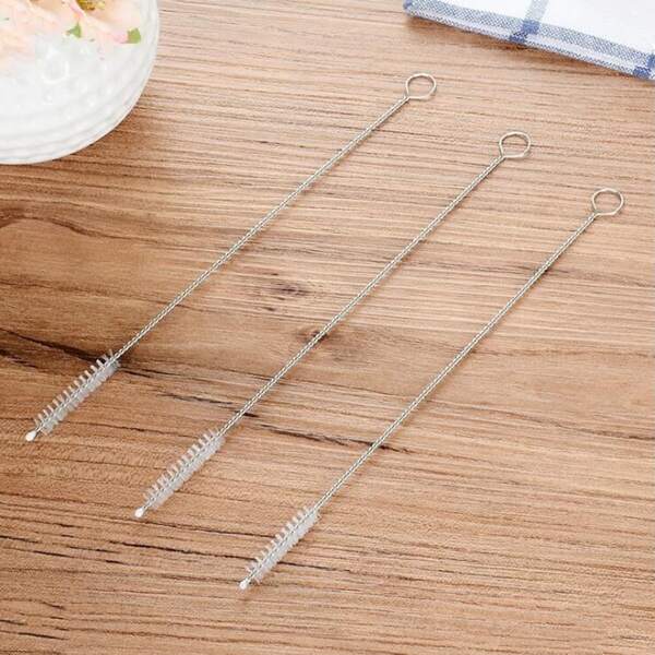 

10pcs Straw Cleaning Brush, White
