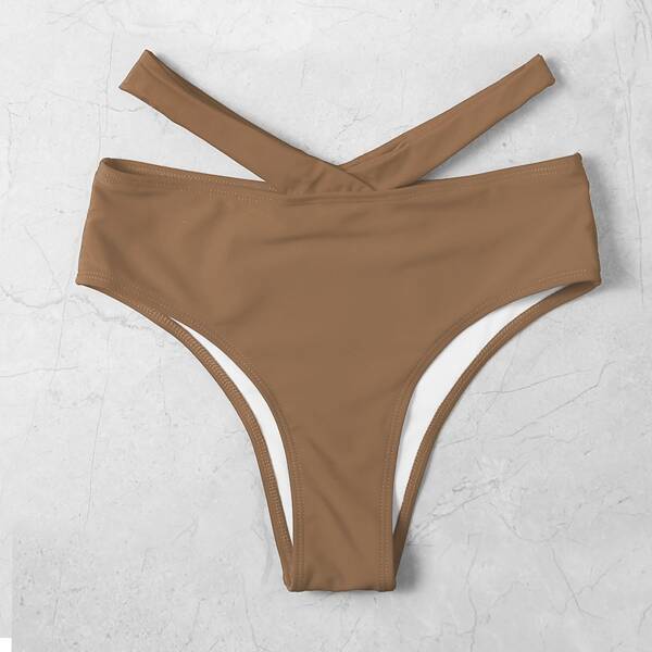 

Cut Out Bikini Panty, Brown
