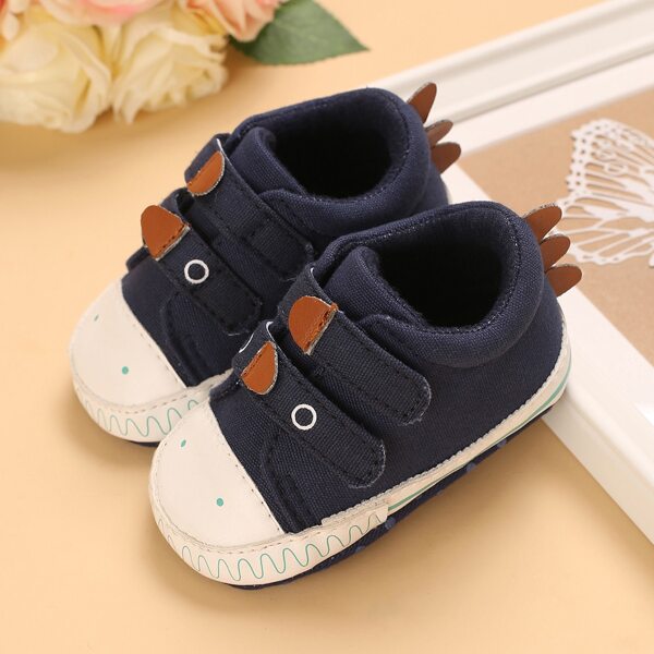 

Baby Boys Velcro Strap Sneakers, Navy blue