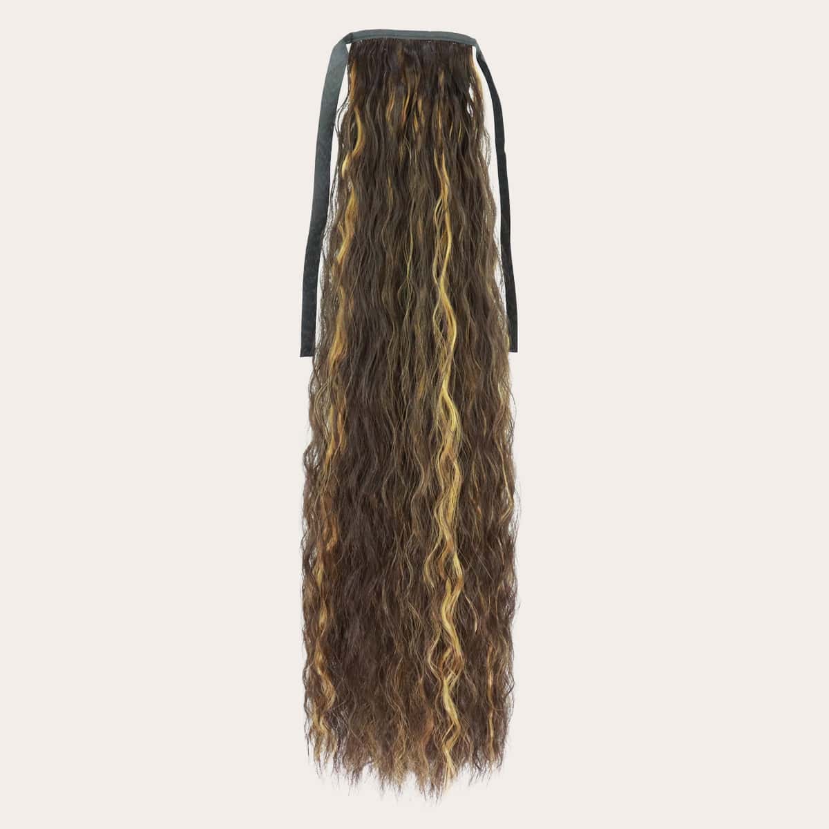 

Long Curly Ponytail Extension, Multicolor