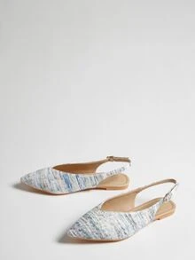 Planos Zapatillas abiertas De moda - Multicolor - Ver 2