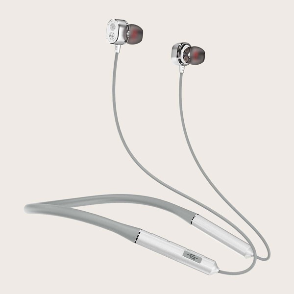 

Наушники-Bluetooth с двойной подвижной катушкой, Серый