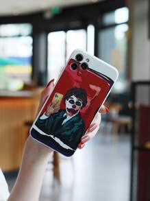 有趣的卡通小丑手機殼，適用於 iPhone 11、iPhone 13、iPhone 14 Pro Max - 彩色 - 查看 3