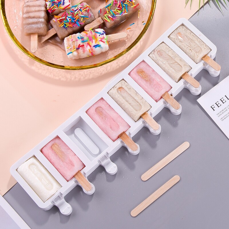 

1pc Ice Cream Mold, White