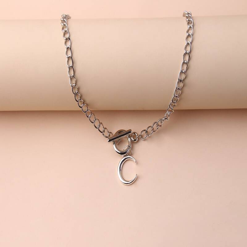 

Moon Chain Necklace, Silver
