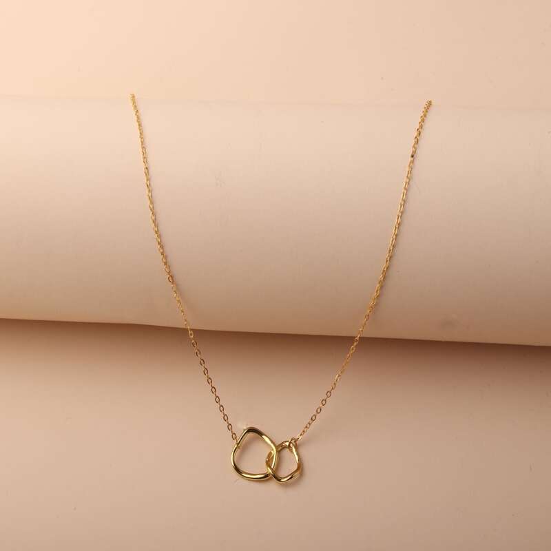 

Ring Pendant Necklace, Gold
