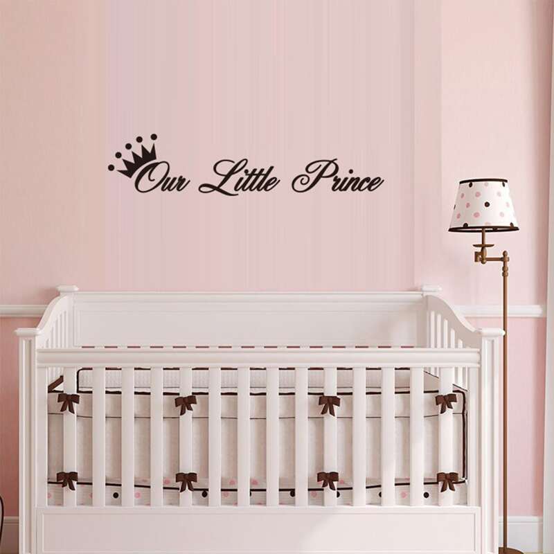 

Letter Graphic Wall Sticker, Black