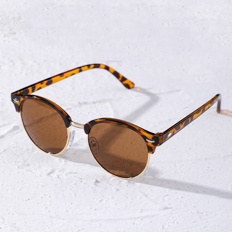 

Tortoiseshell Frame Sunglasses