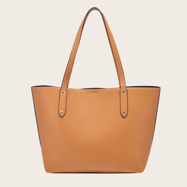 

Minimalist Tote Bag, Brown