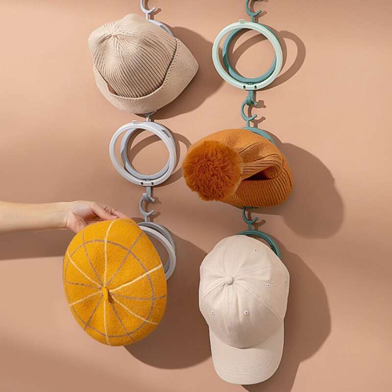 

1pc Random Round Hat Storage Rack, Multicolor