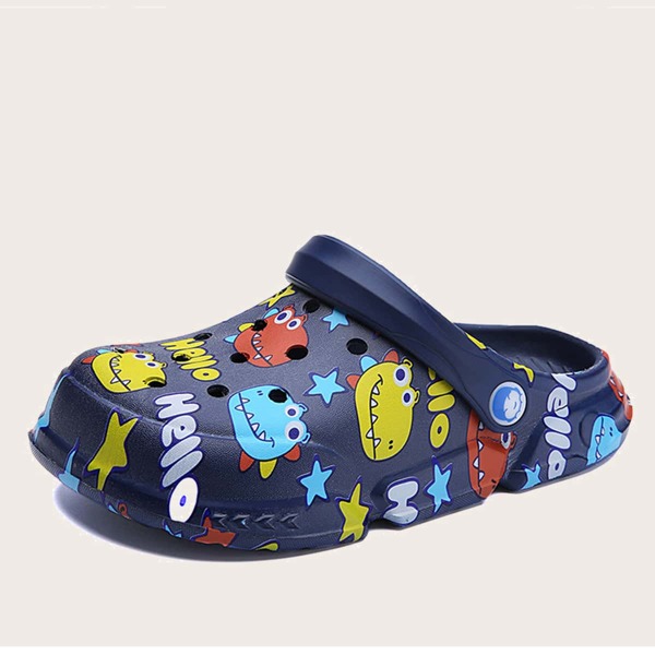 

Toddler Boys Cartoon Graphic Vented Clogs, Multicolor
