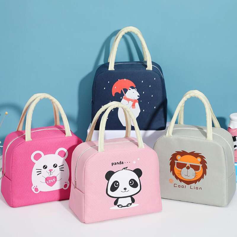 

1pc Random Cartoon Lunch Bag, Multicolor