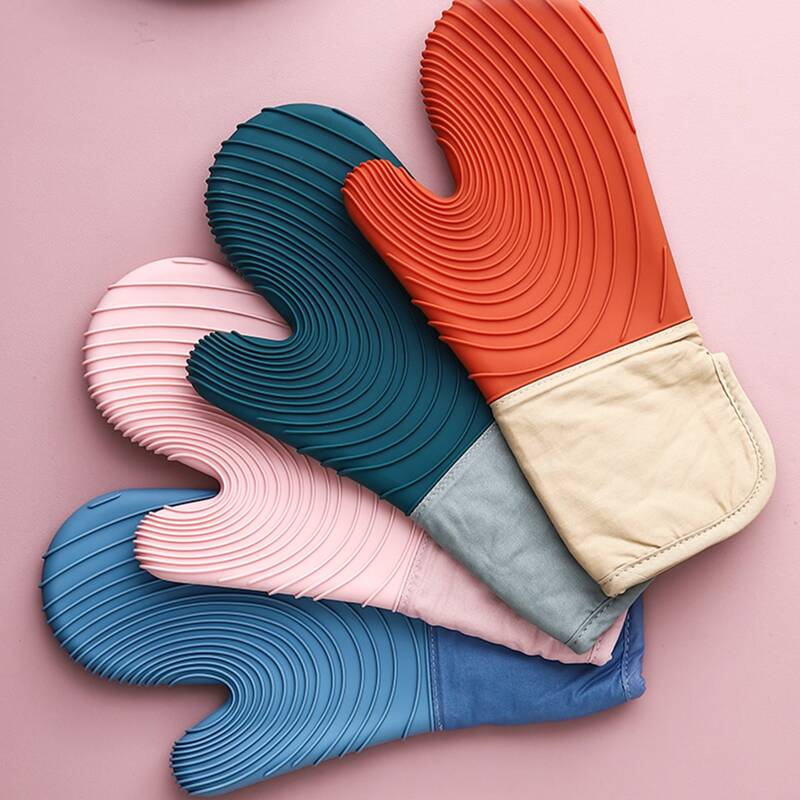 

1pc Random Color Oven Mitt, Multicolor