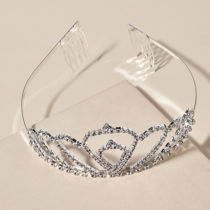 

Rhinestone Crown Headband, Multicolor