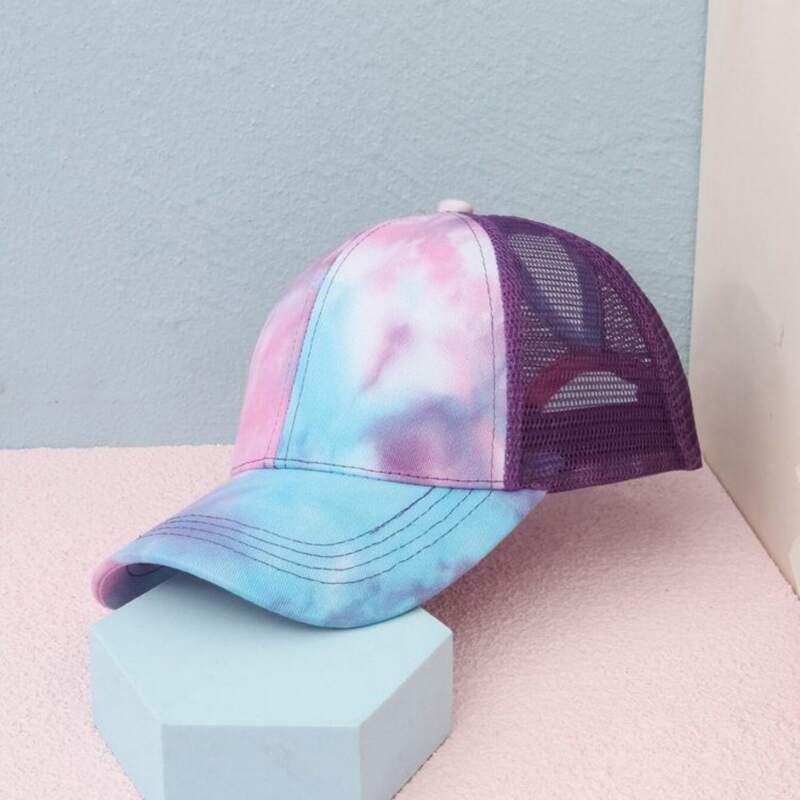 

Tie Dye Baseball Cap, Multicolor