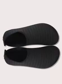 Zapatos de agua de rayas - Negro - Ver 2