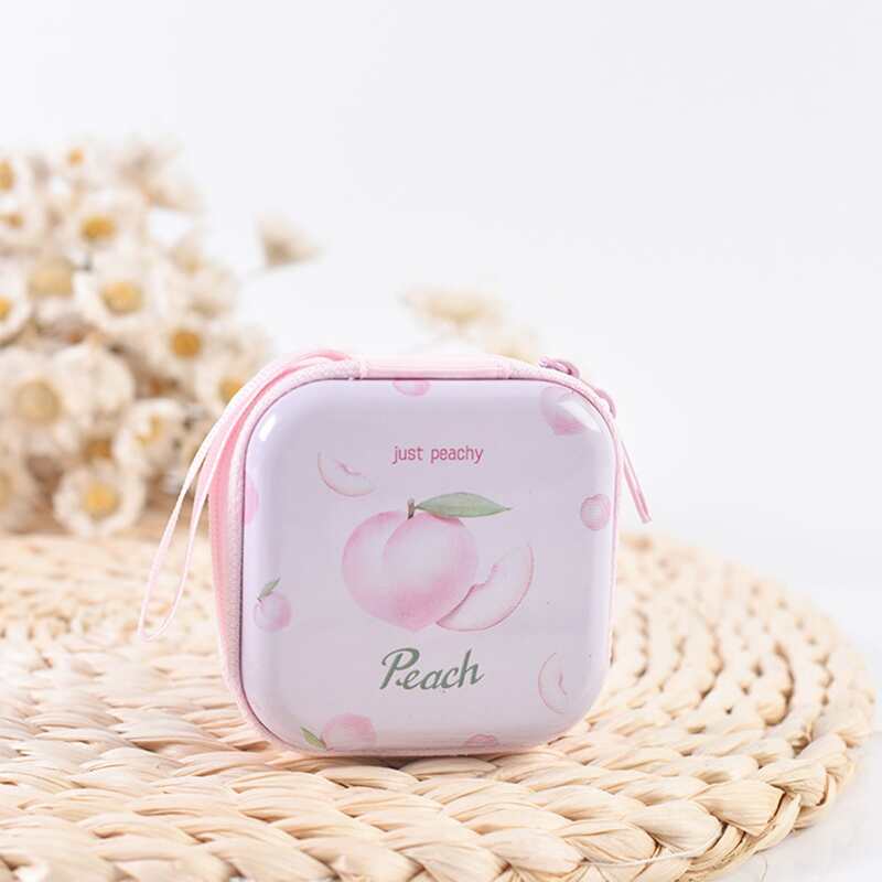 

Peach Coin Purse, Pink