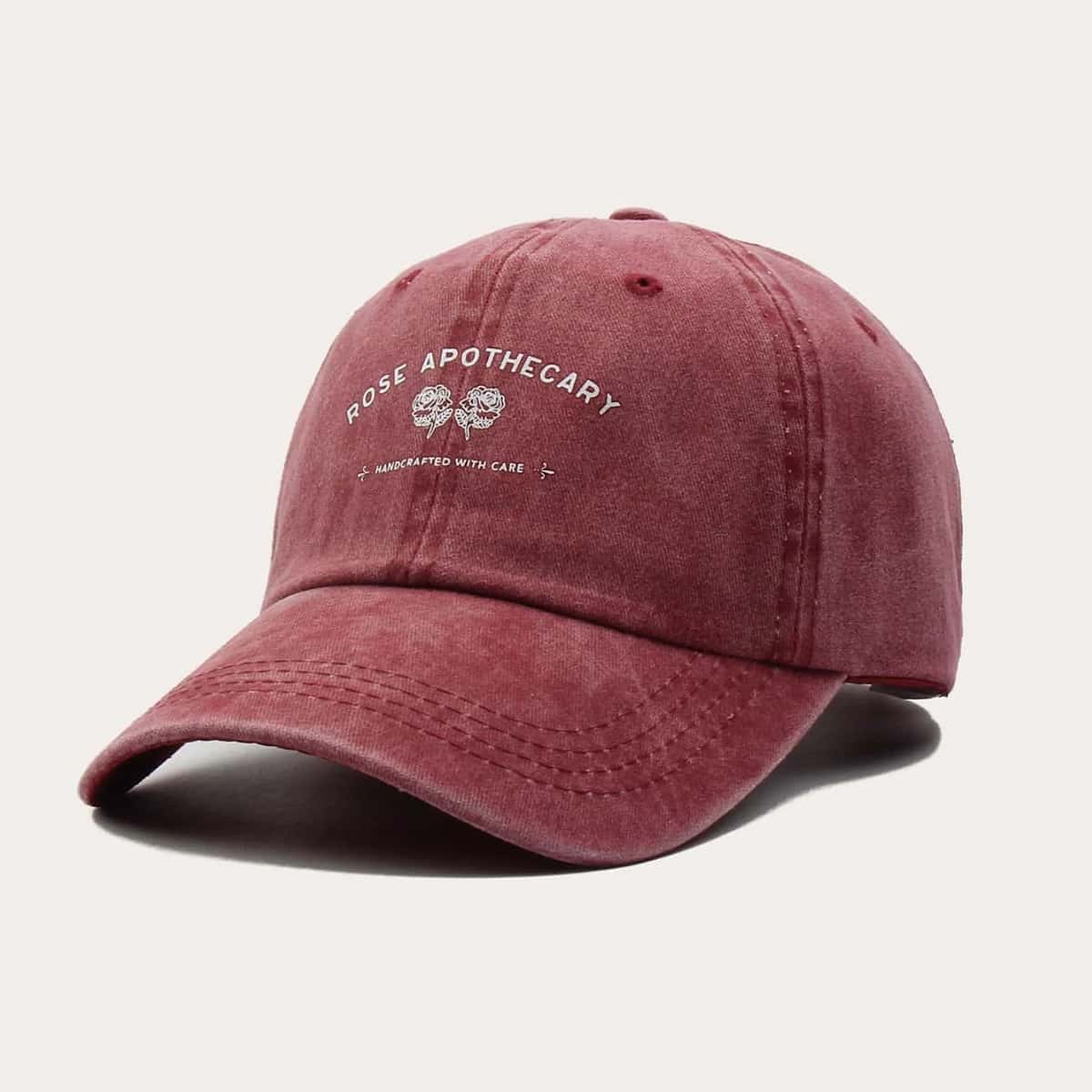 

Guys Letter Graphic Baseball Cap, Burgundy