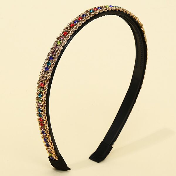 

Chain Decor Hair Hoop, Multicolor