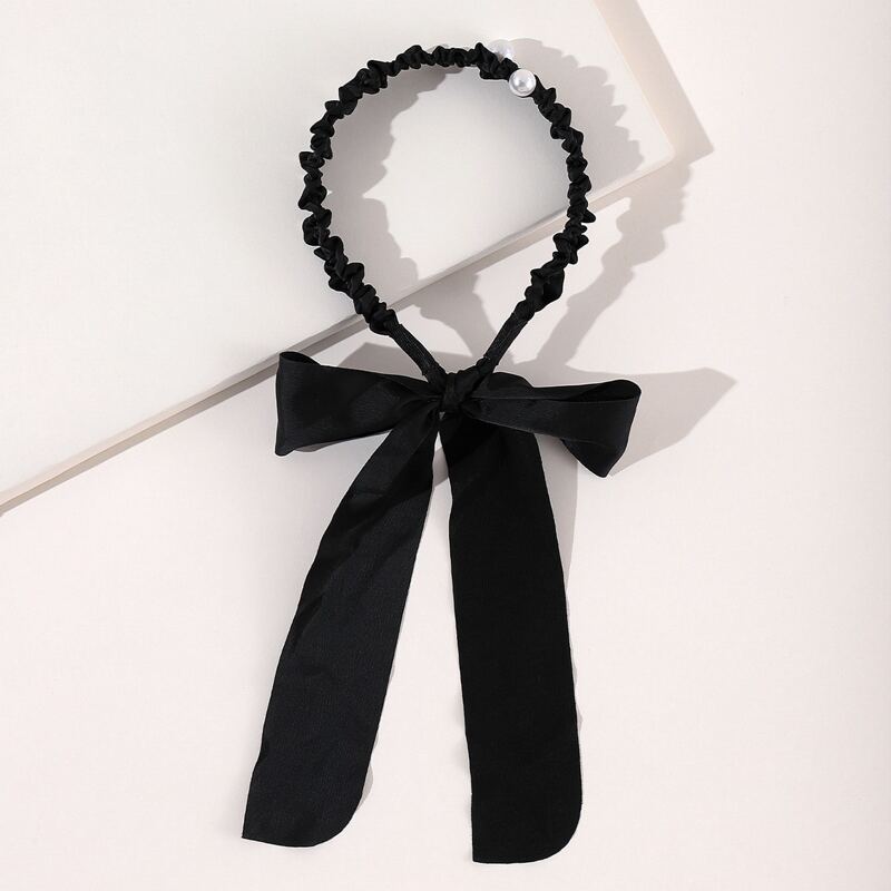 

Bow Decor Headband, Black