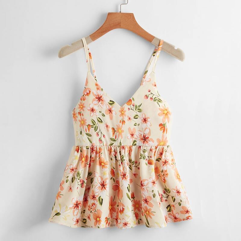 

Floral Print Cami, Multicolor