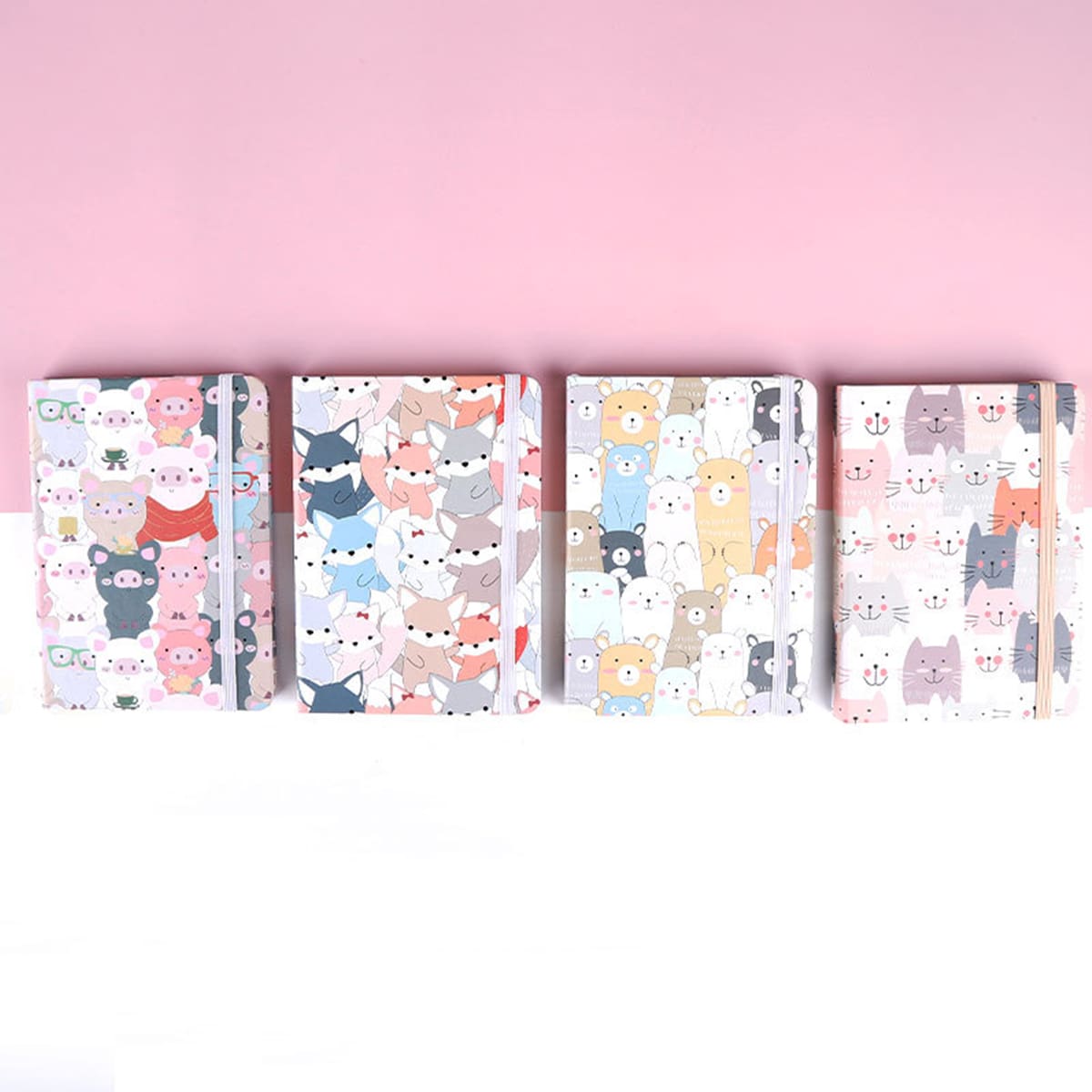 

1pc Cartoon Graphic Cover Random Notebook, Multicolor