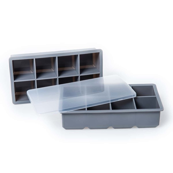 

2pcs Silicone Ice Mold, Grey