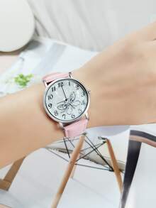 Reloj Blanco - Plateado - Ver 2