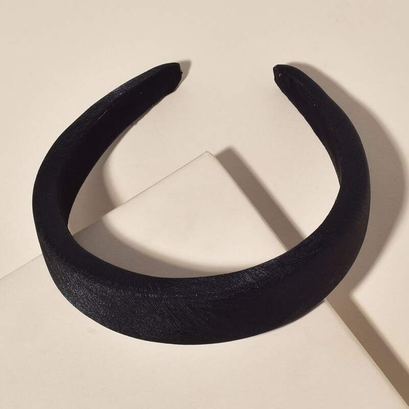 

Solid Wide Headband, Multicolor