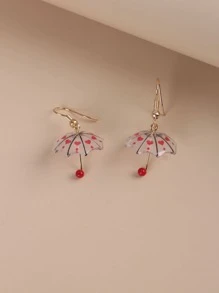 Paraplu drop oorbellen