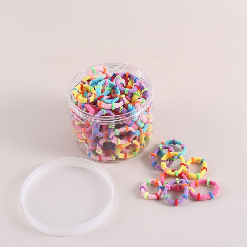 

1box Simple Hair Tie, Multicolor