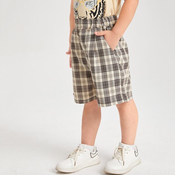 

Toddler Boys Plaid Bermuda Shorts, Multicolor