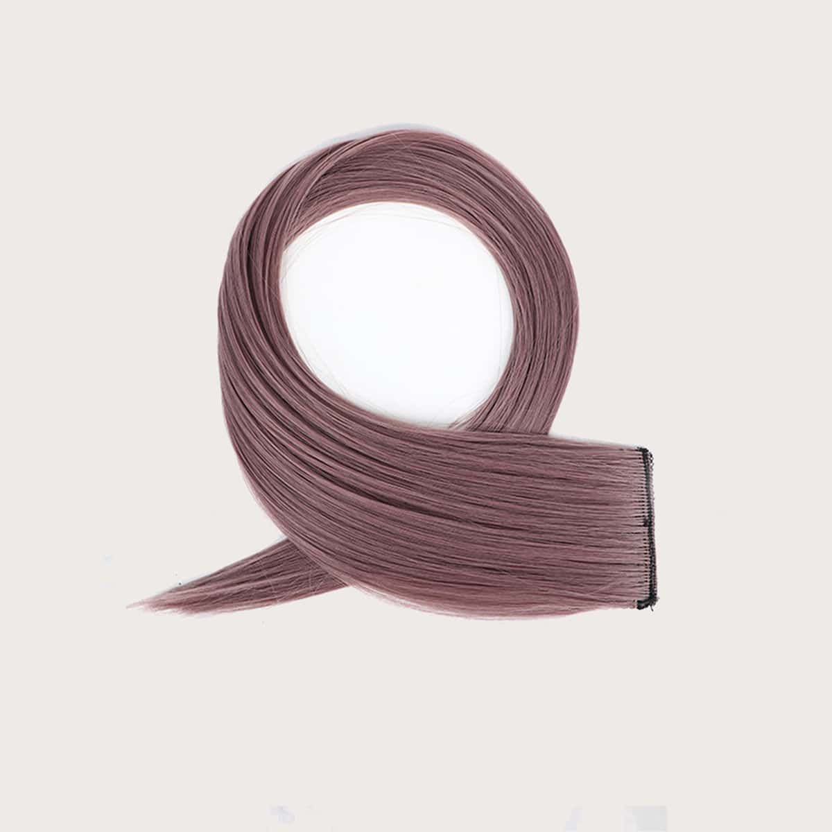 

1pc Clip In Hair Tinsel, Brown