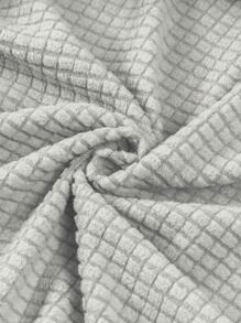 1入組提花沙發座墊套 - 淺灰色 - 查看 5