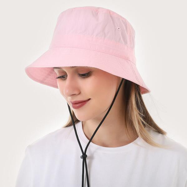 

Minimalist Bucket Hat, Pink