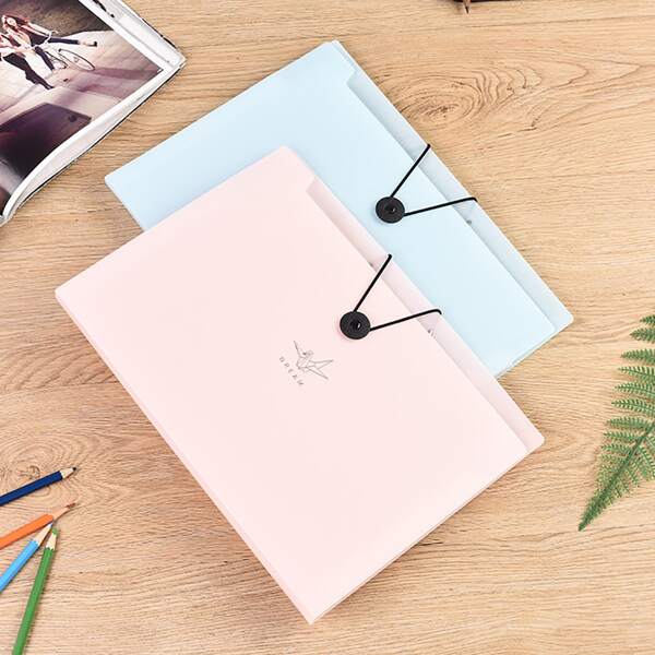 

1pc Random Color Folder, Multicolor