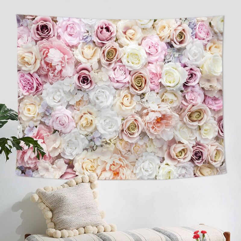 

Rose Pattern Tapestry, Multicolor