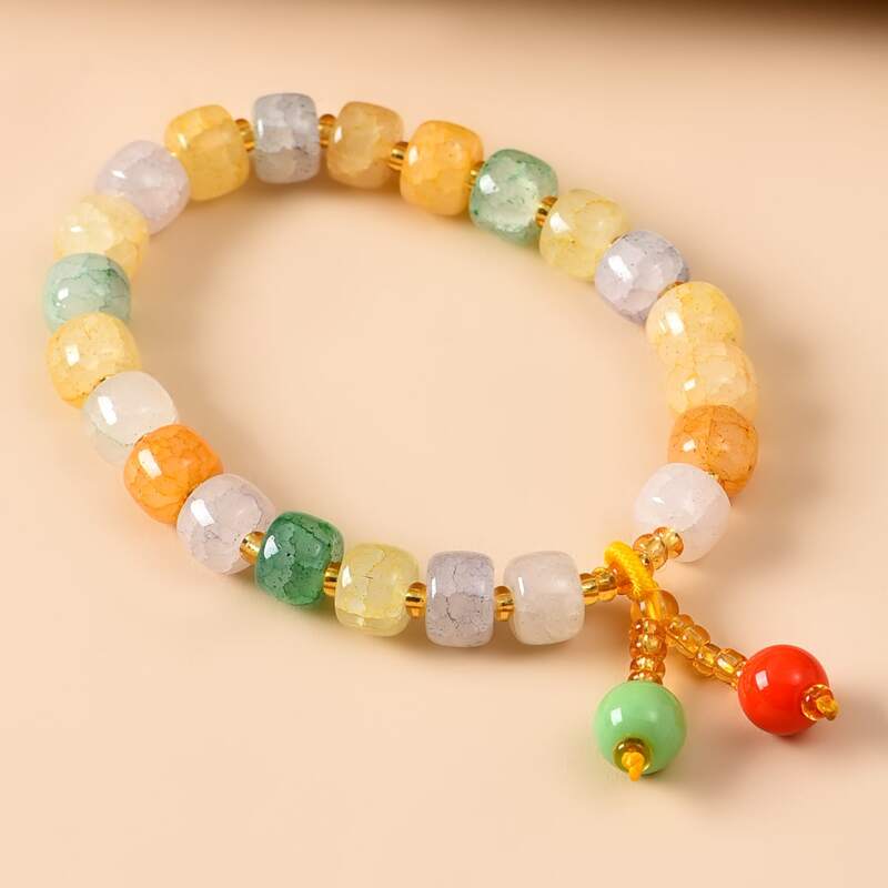 

Colorful Beaded Bracelet, Multicolor