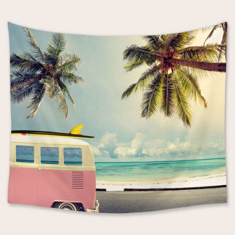 

Scenery Pattern Tapestry, Multicolor