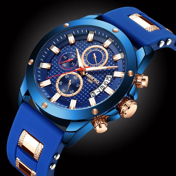 

Men Triple Dial Quartz Watch