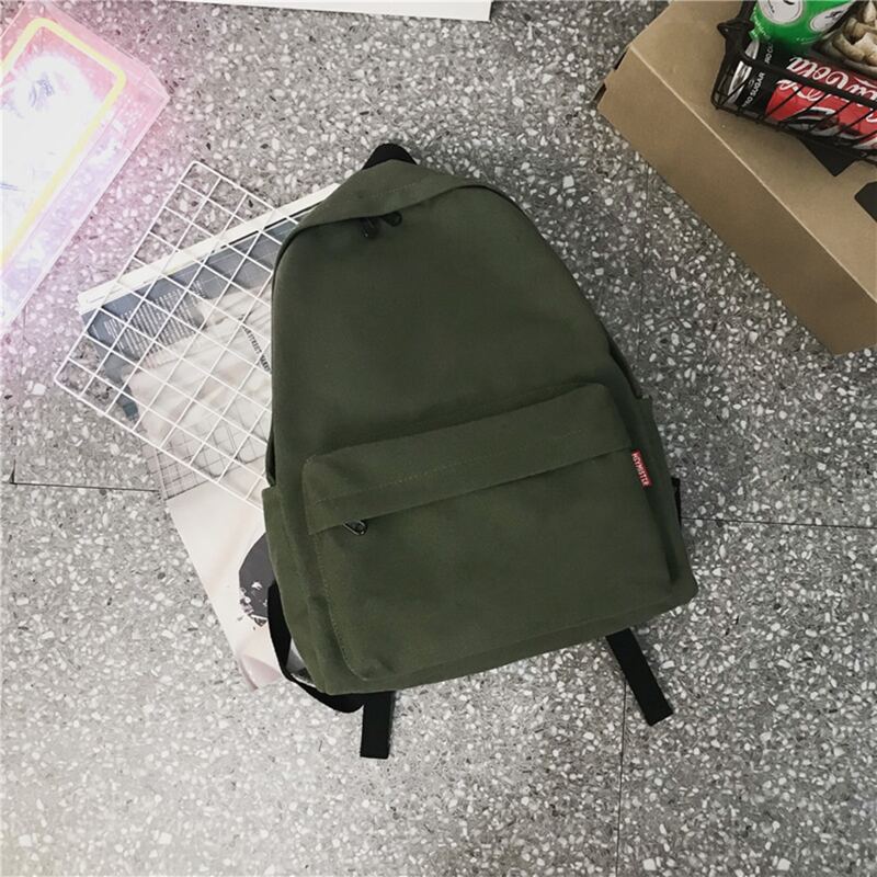 

Guys Solid Zip Backpack, Army green
