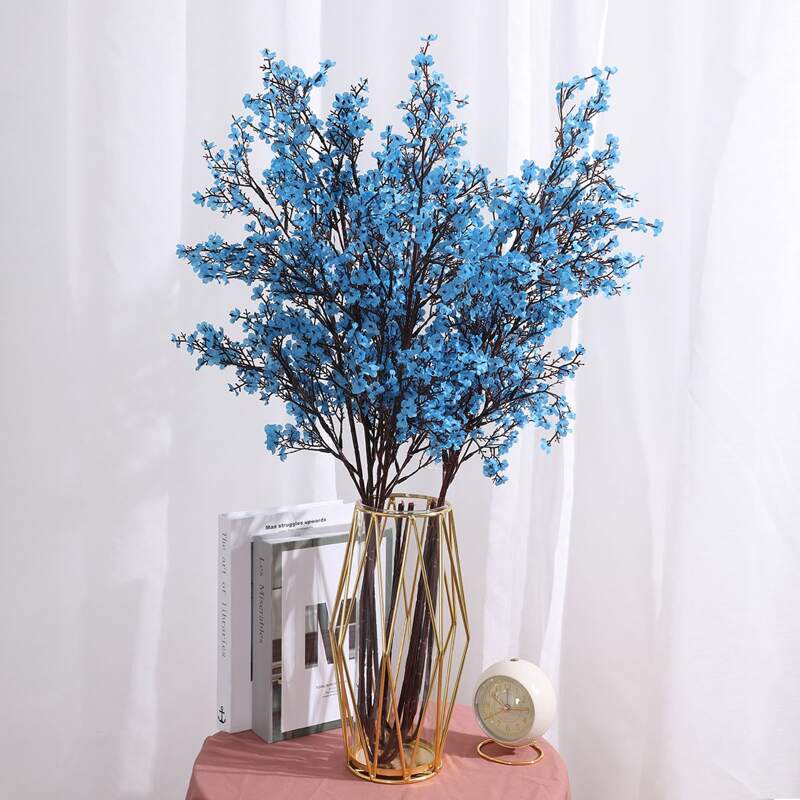 

1branch Artificial Gypsophila, Blue