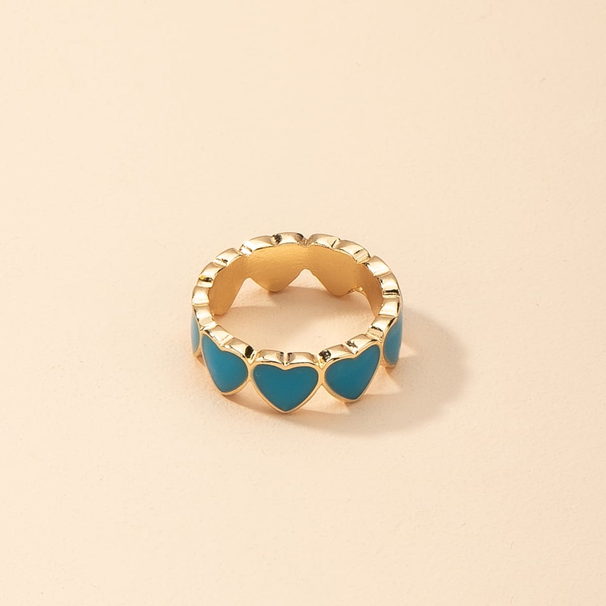 

Heart Decor Ring, Gold