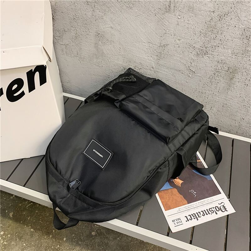 

Guys Simple Zip Backpack, Black