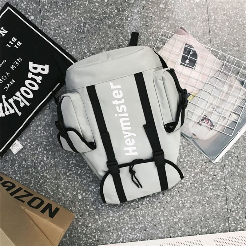 

Guys Letter Graphic Backpack, Grey