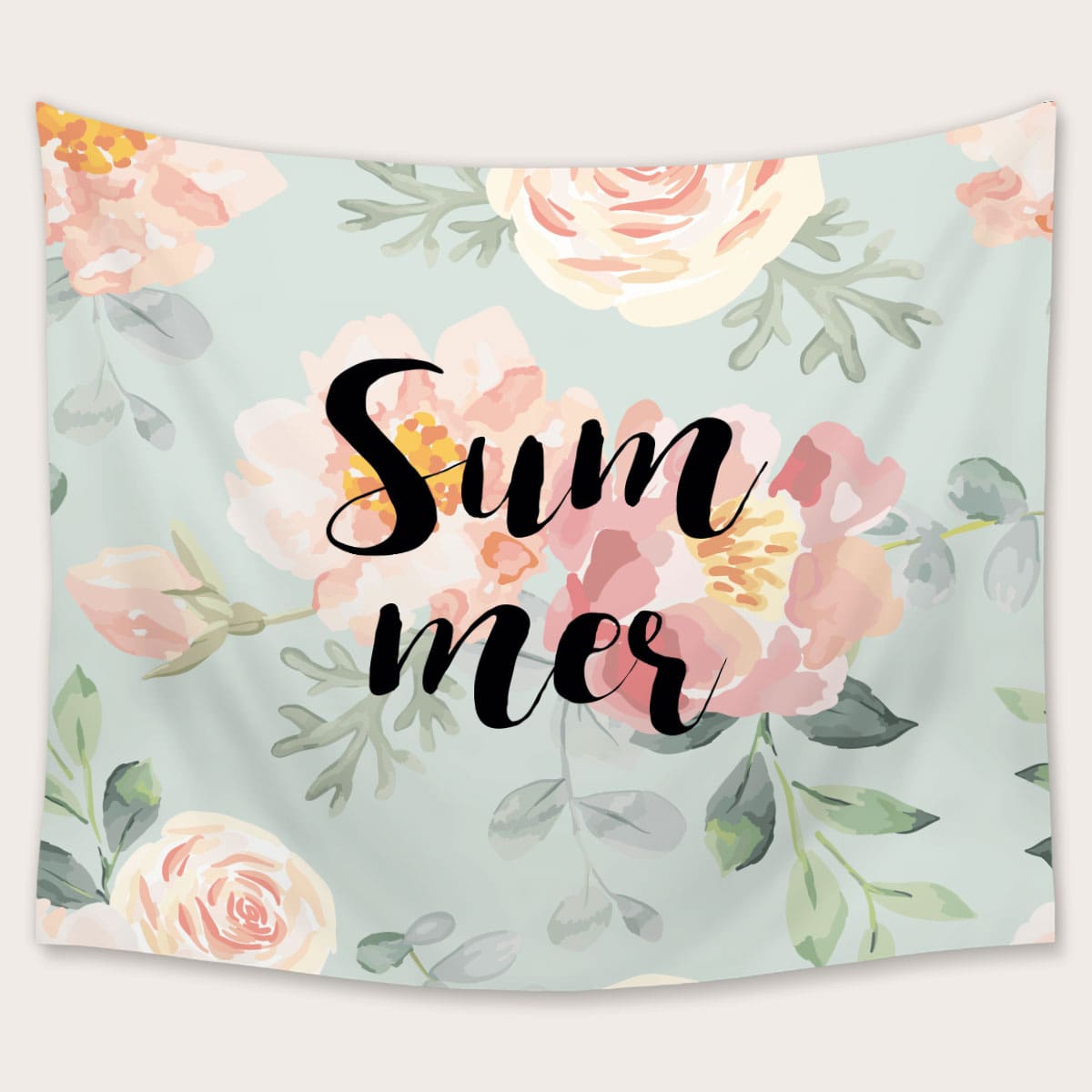 

Floral Pattern Tapestry, Multicolor